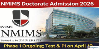 NMIMS Doctorate Admission 2026 Phase 1 Ongoing; Test & PI on April 10